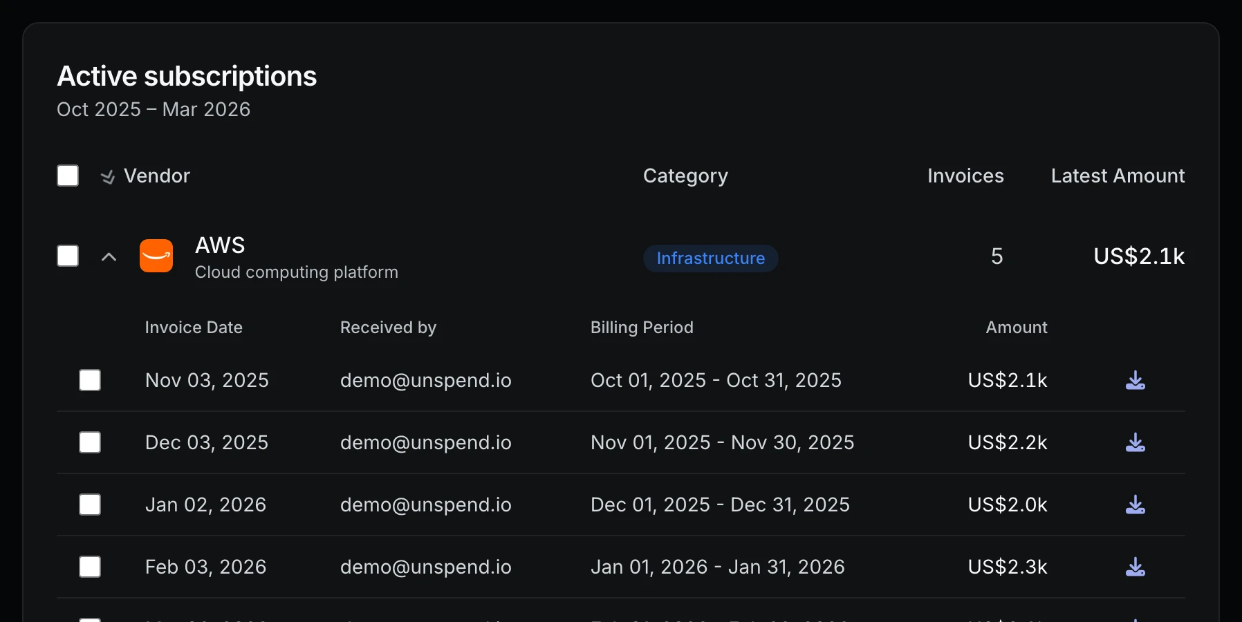 Step 3 — One-click download